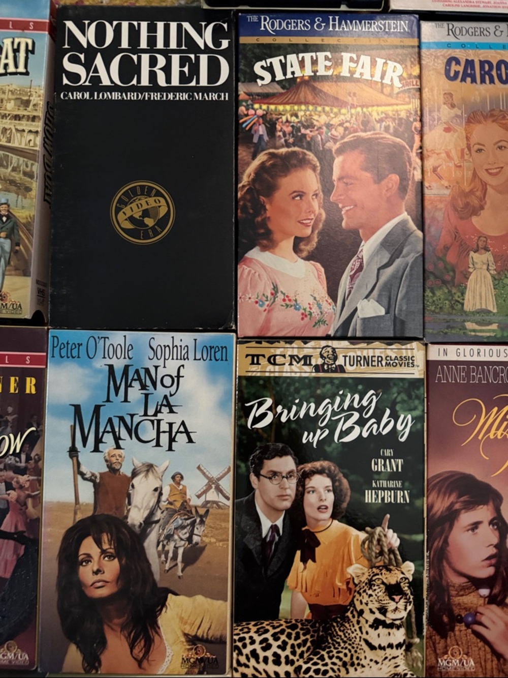 35 classic VHS movies - see photos for titles musicals drama concerts comedies - Picture 2 of 9
